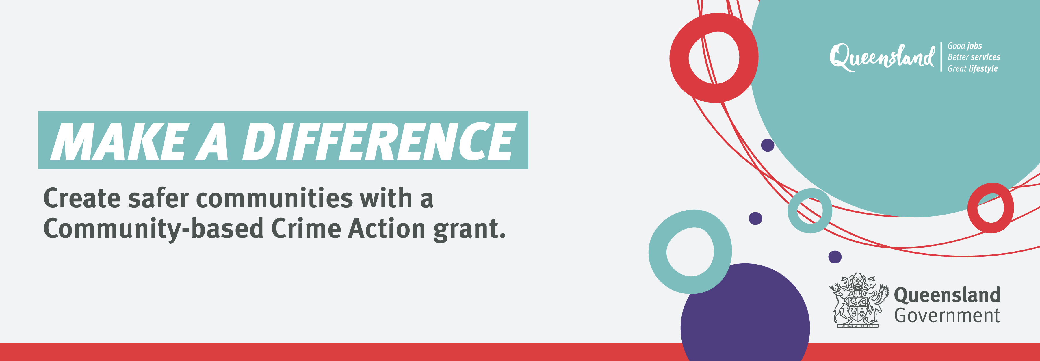 Make a Difference: Create safter communities with a Community-based Crime Action grant